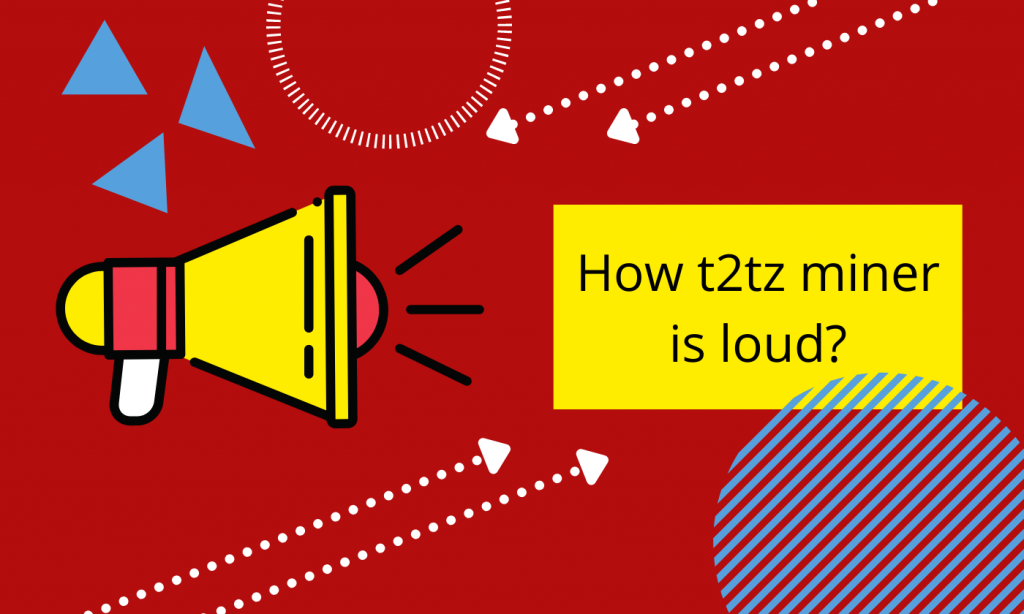 صدای ماینر t2tz چقدر است؟
