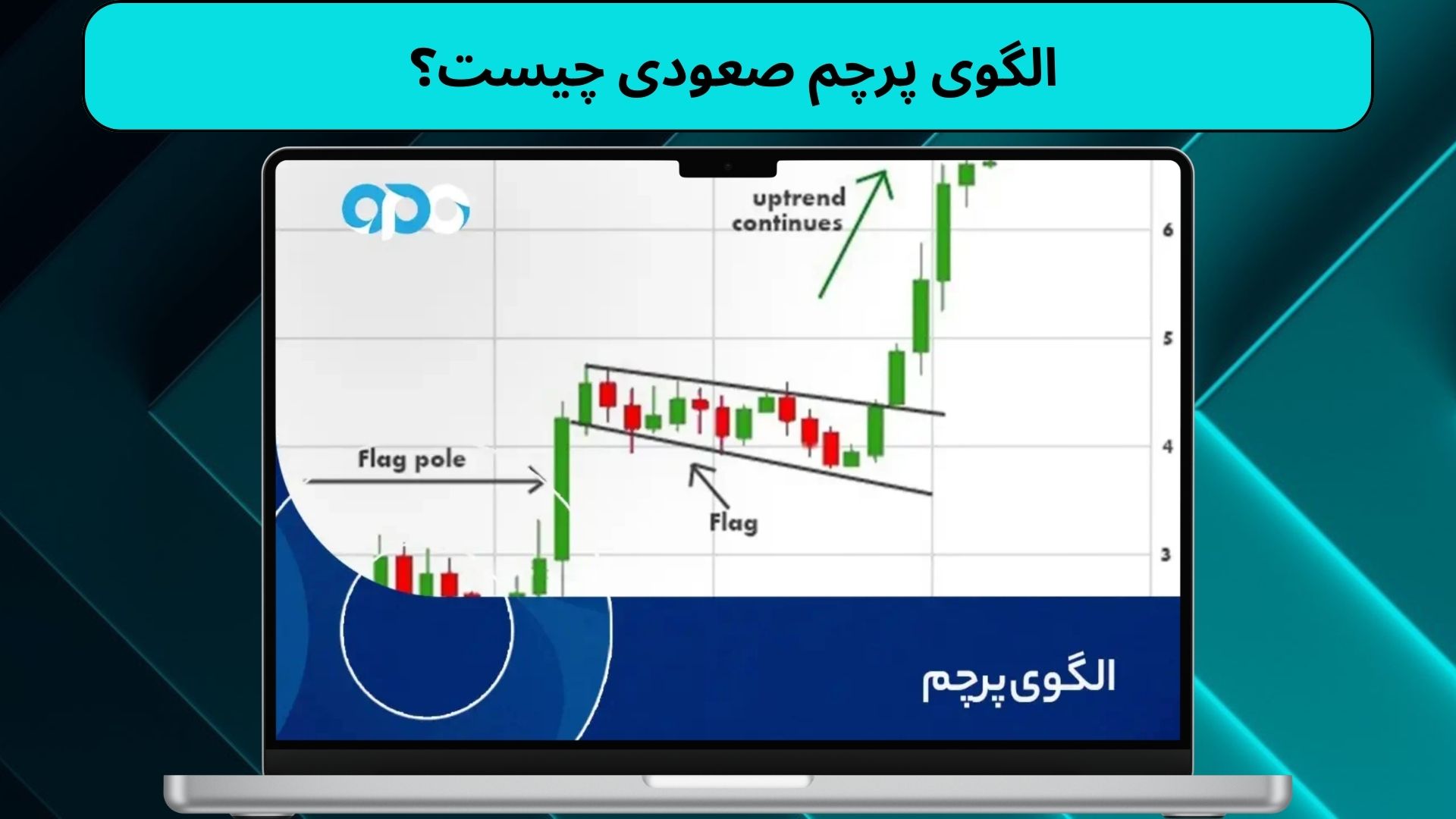 الگوی پرچم صعودی چیست؟